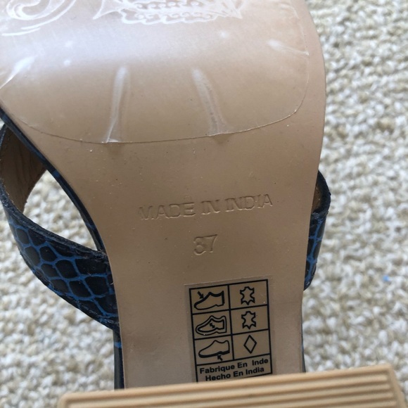 Free People Charlie Croc Block Heel - Picture 10 of 12